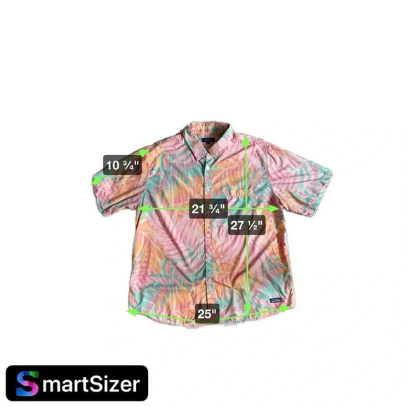 Simply Southern Tropical Mens Button Down Shirt Size XL - Picture 2 of 7